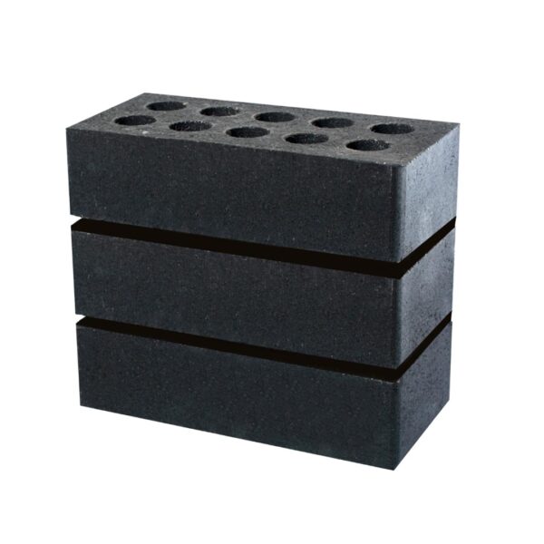 Кирпич FashionBrick Черный Гладкий