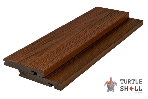 Завершающая доска Turtle Shell Bullnose - Australian Palisander